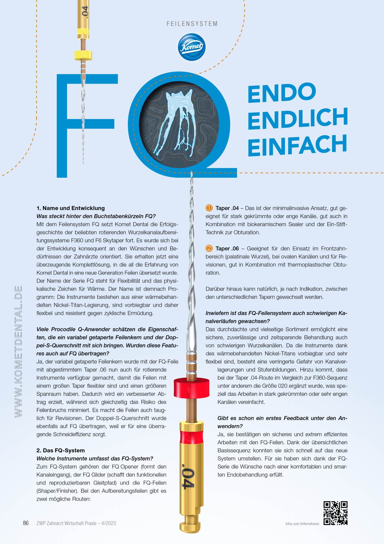 Komet-Praxis | 2023_04 › Komet Dental